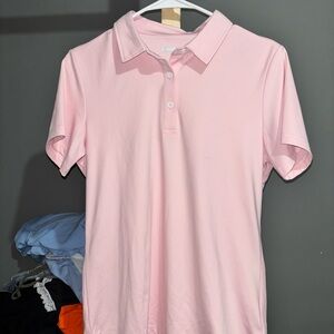 Light Pink Polo Shirt